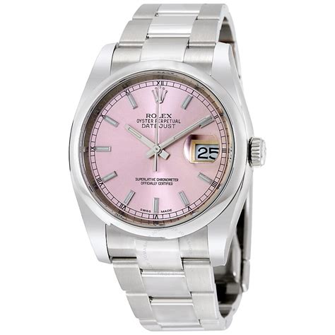 rolex datejust 36mm pink dial rolex print|vintage rolex datejust 36mm.